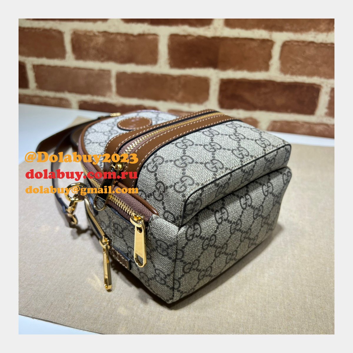 Gucci Fashion Multi-function Replica Bag 725654 Interlocking G