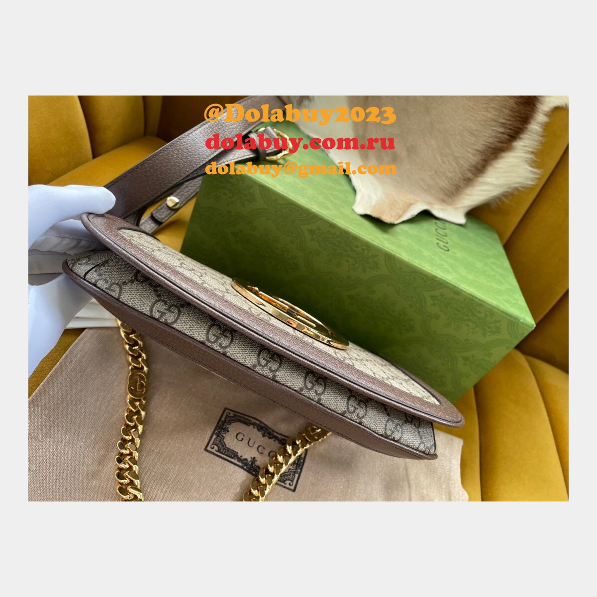 aaa replica G*u*i blondie shoulder dolabuy china 699268 bag