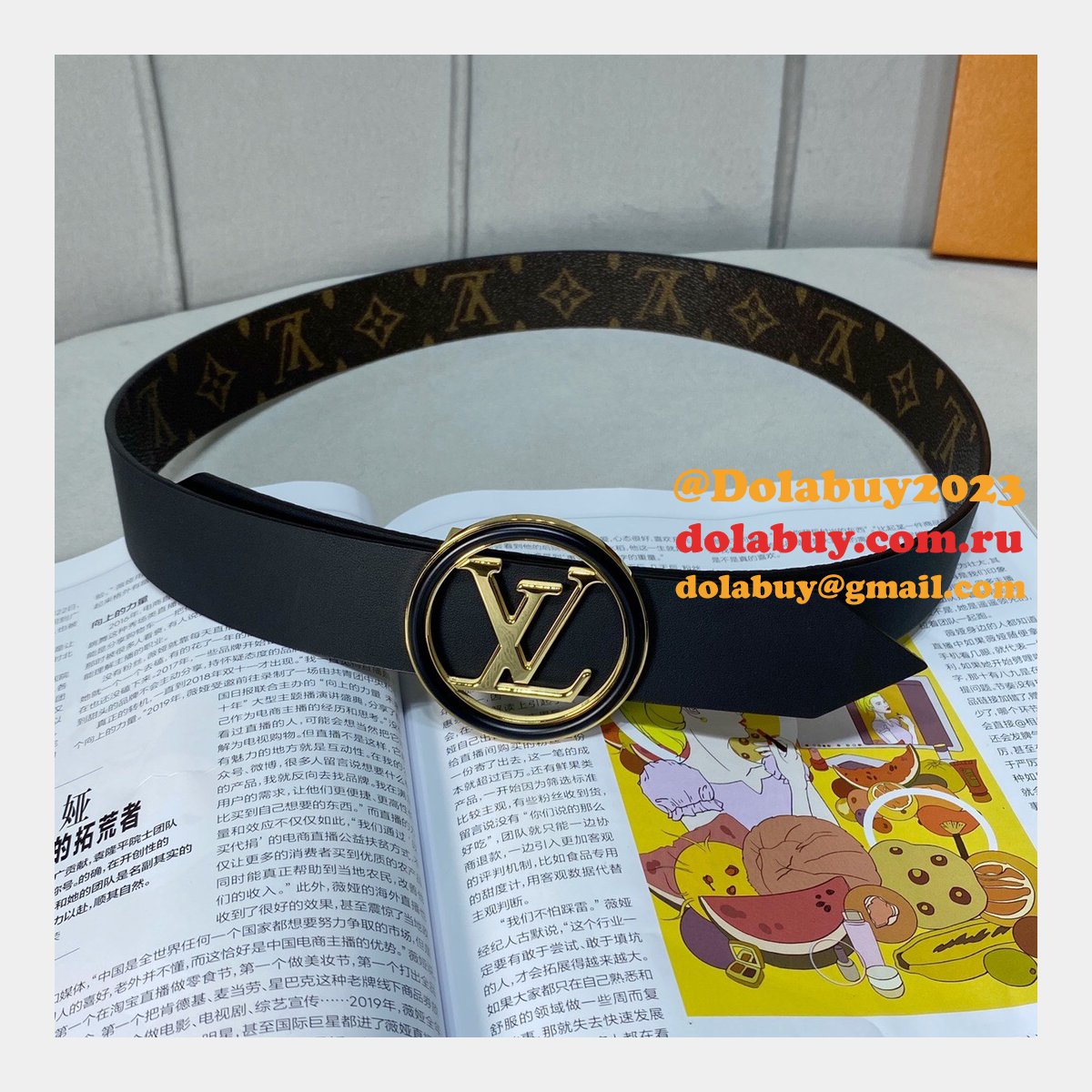 Replica Louis Vuitton All Around 35mm Belts