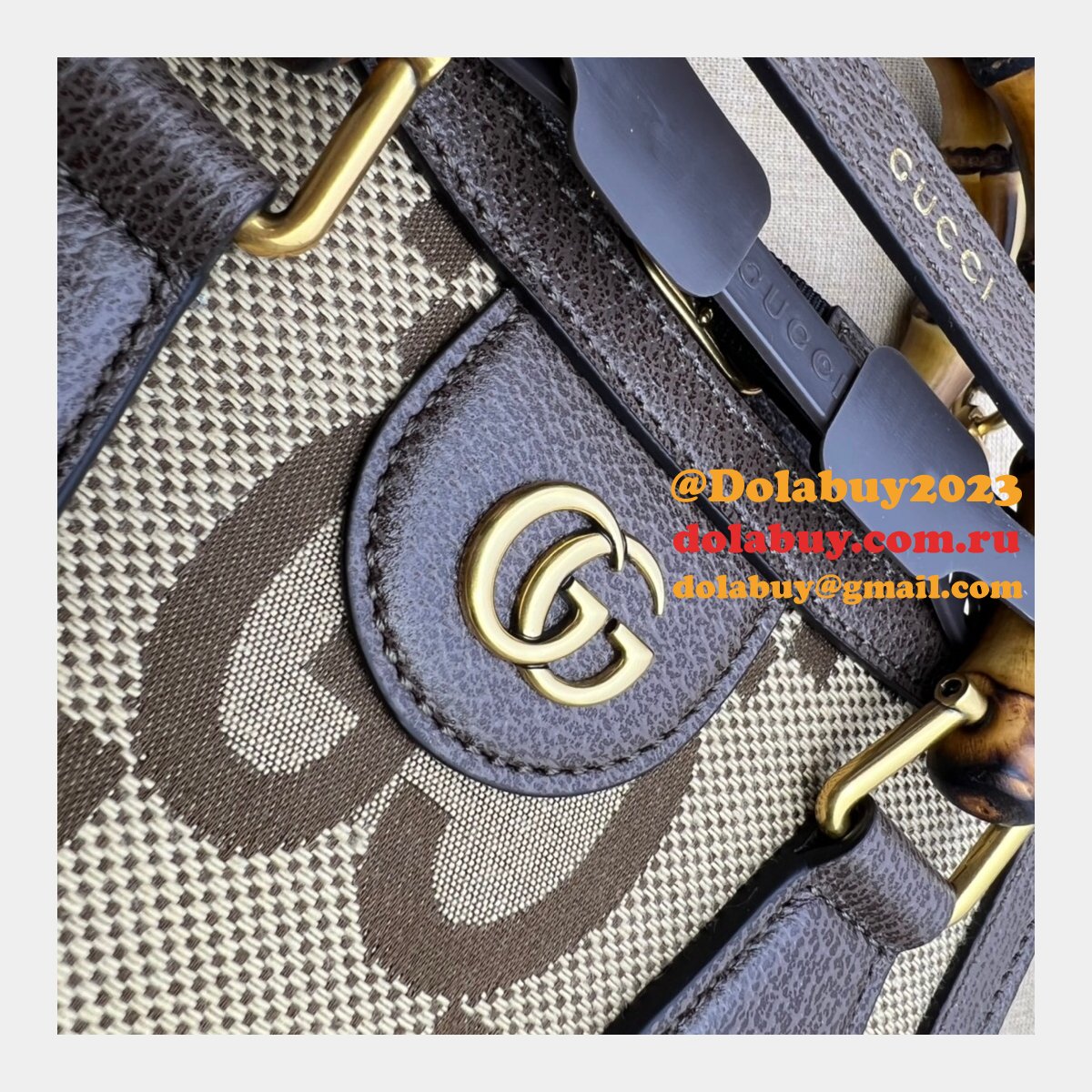 Best High Quality Gucci 655661 Fake Diana Tote Handbags