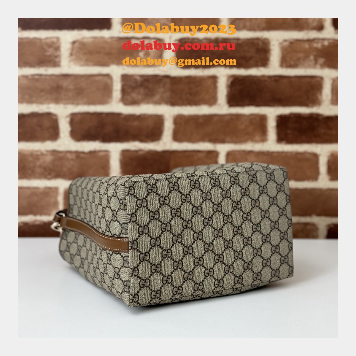 Gucci Fashion Copy 815103 Crossbody GG Emblem Small Shoulder Bag