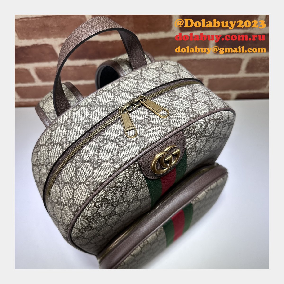 Ophidia GG Backpack For Men 779901 Gucci Replica Bag
