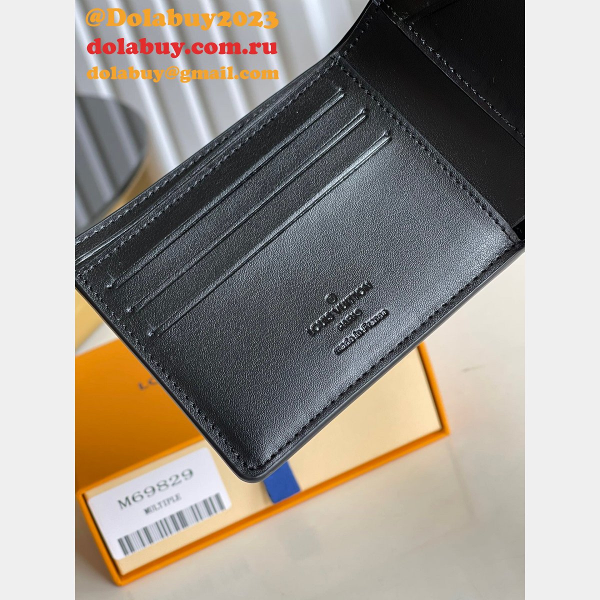 Louis Vuitton Multiple Wallet H26 M69829 Replica Black