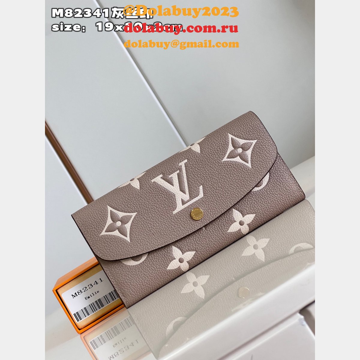 Melania Long Wallets Louis Vuitton M82341/M82340 Replica Bag