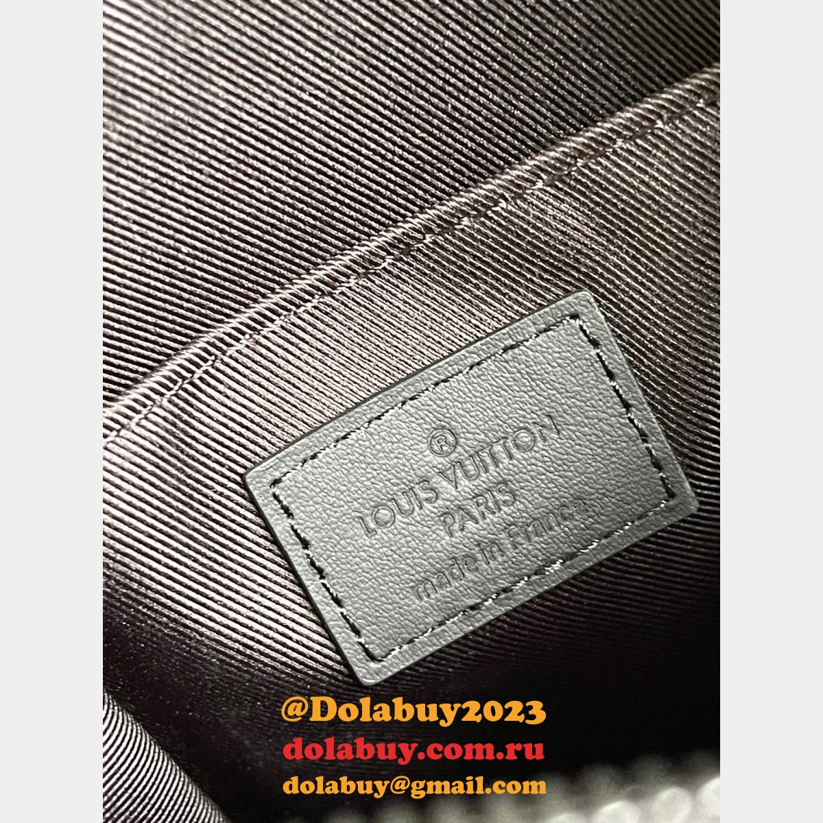 High Quality Louis Vuitton Phone Pouch H26 M57089 Black