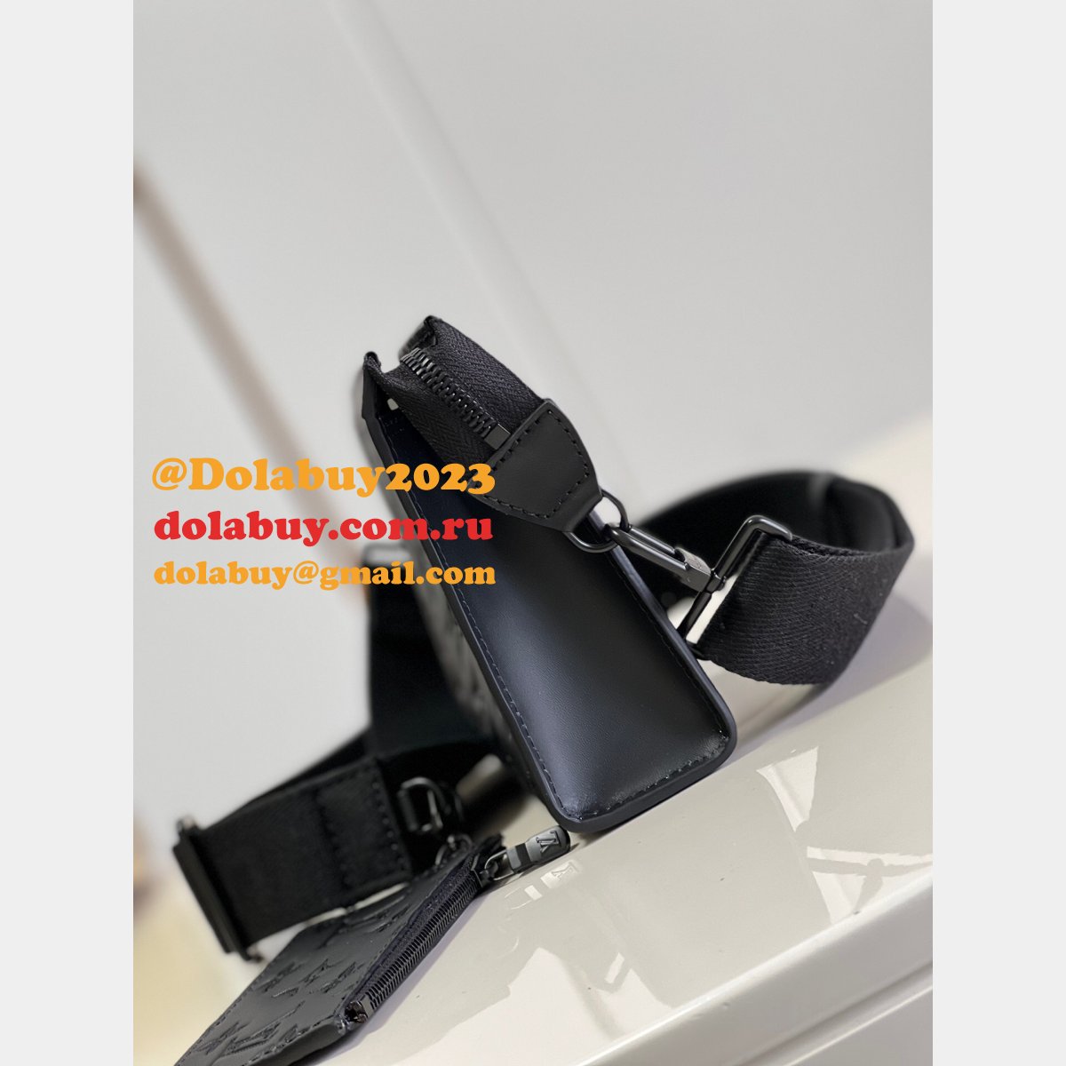 Louis Vuitton Replica Mens Fashion Gaston Wearable Wallet G65 M81115 Black