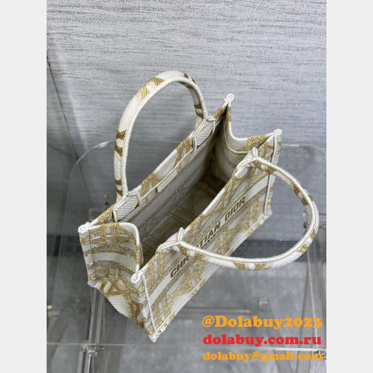 Replica Christian Dior CD Book Tote Inspired Best 1:1 Bag