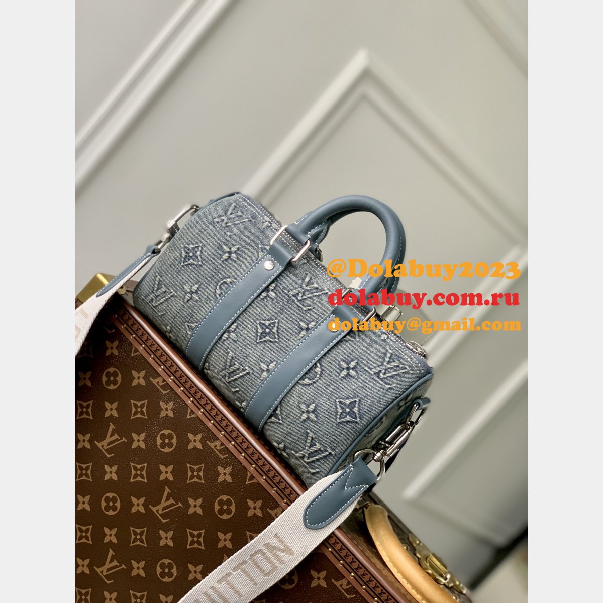 Keepall Bandoulière 25 1:1 Mirror Louis Vuitton Replicas Bag