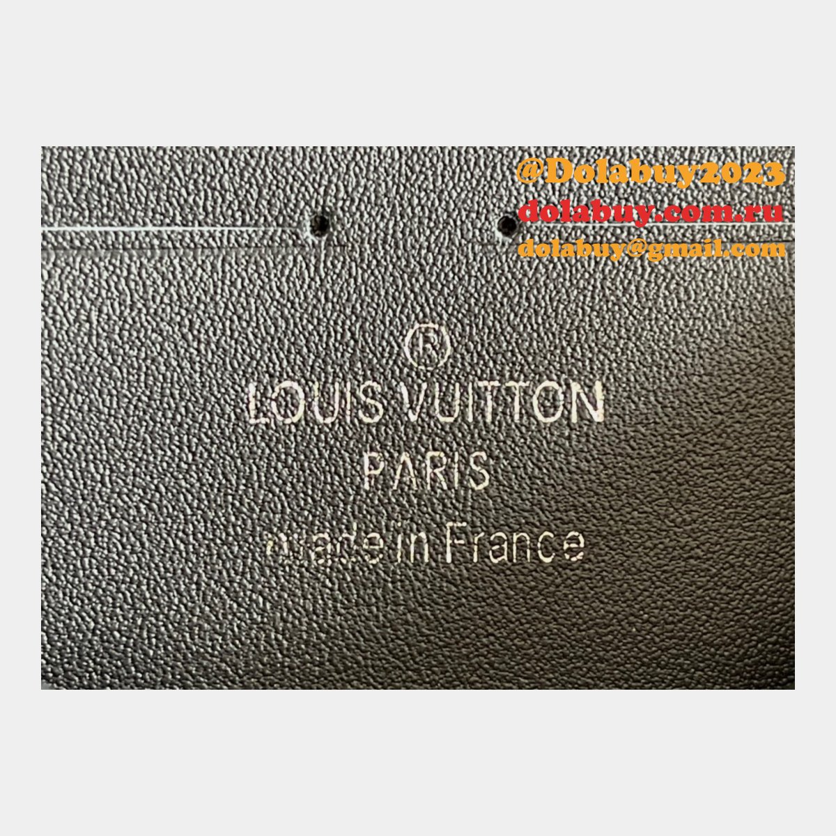 High Quality Replica Louis Vuitton S Lock A4 Pouch M80560 Macassar