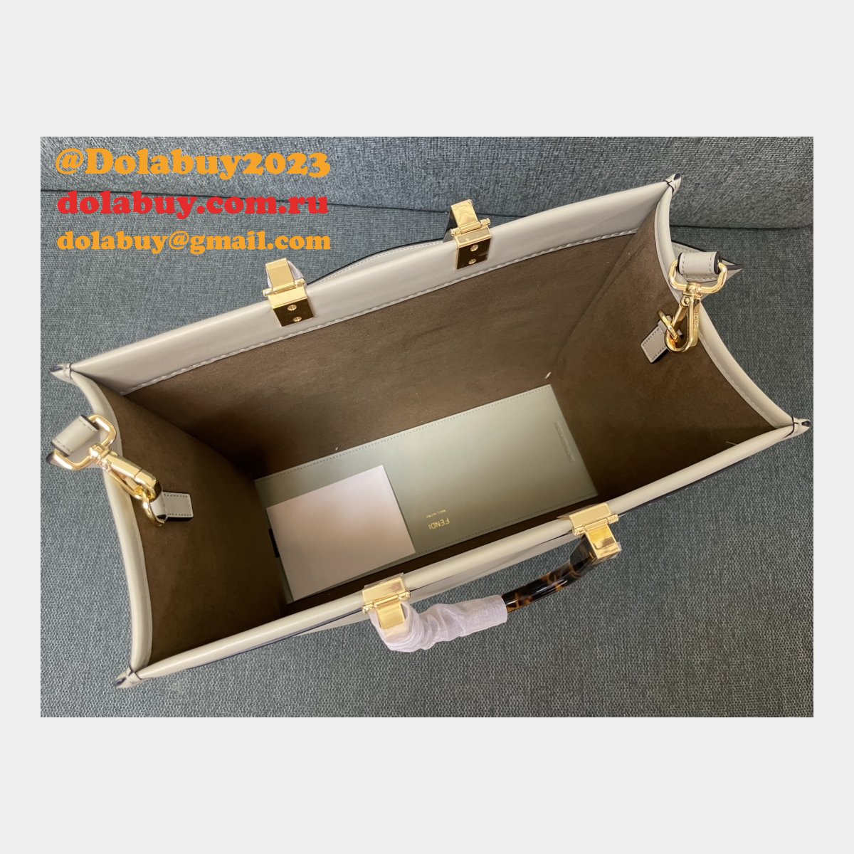 Best Knockoff FENDI TOTE Sunshine SMALL HANDBAG