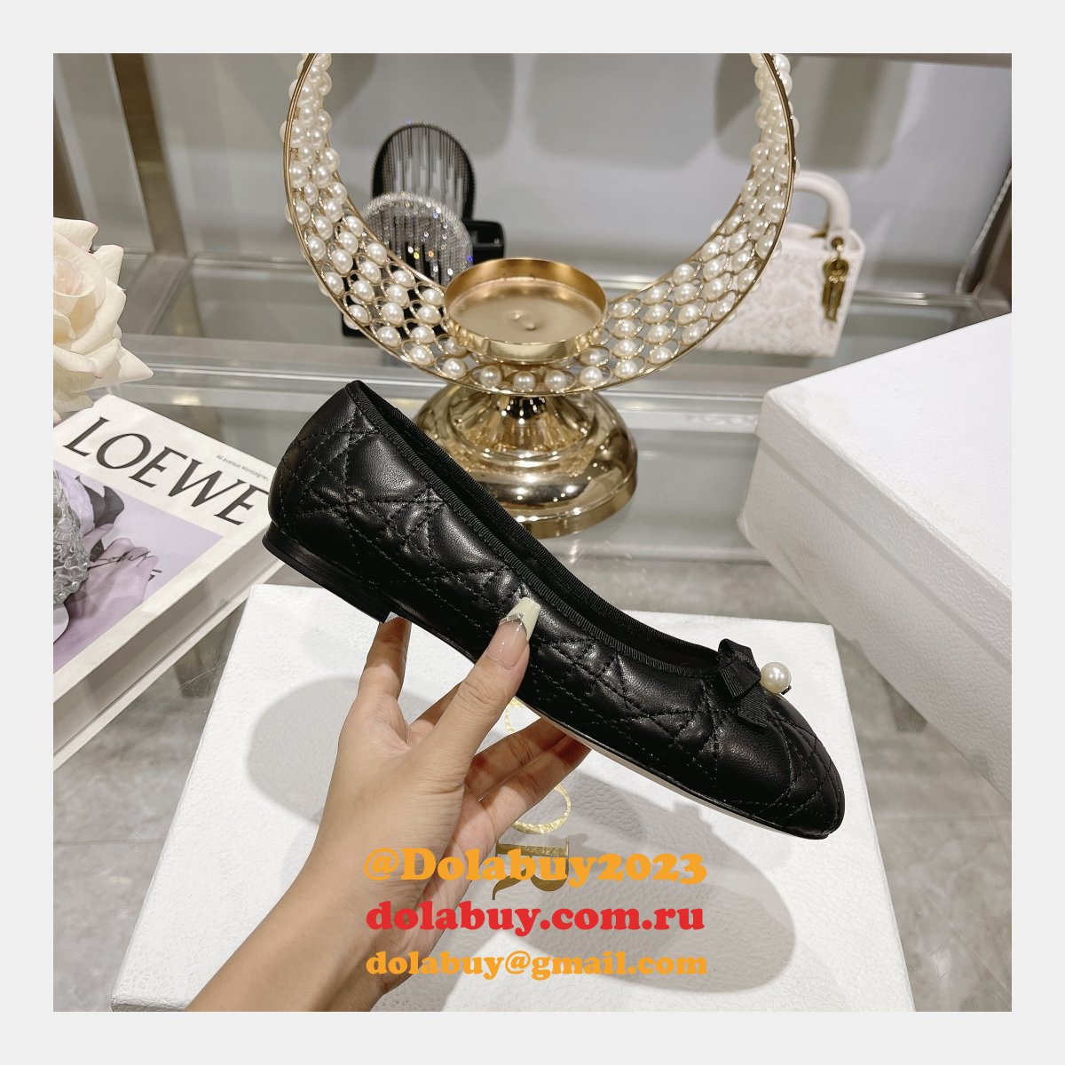 Top Quality Wholesale DIOR ballet flats