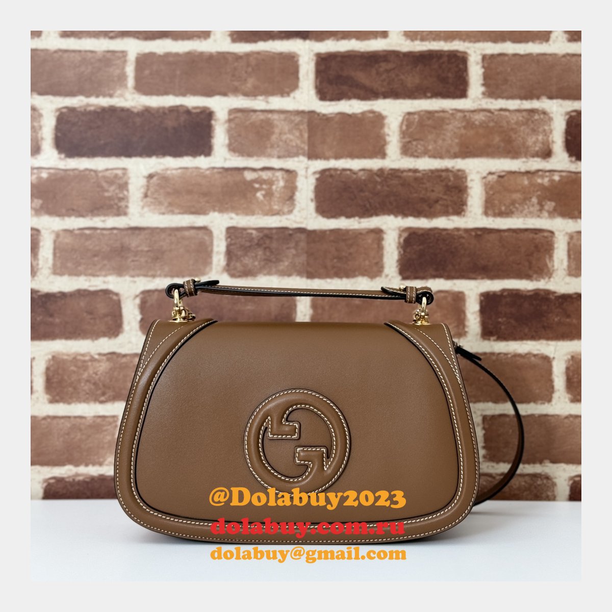 Gucci Designer 7 Star 815716 Blondie Top Handle Copy Bag