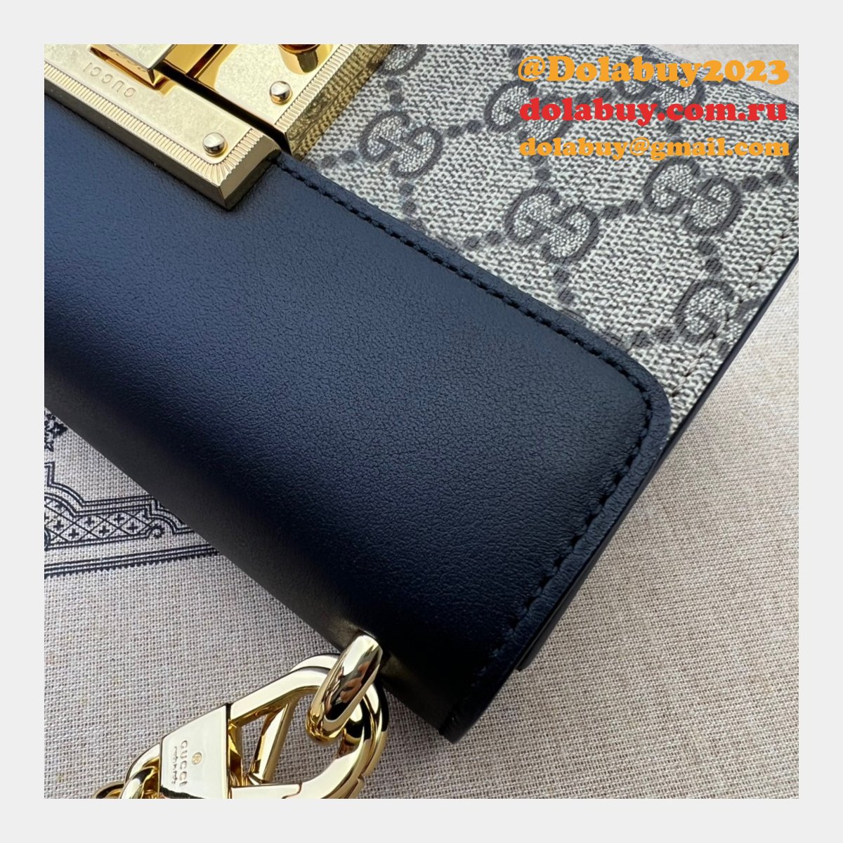 Quality Gucci Replica Padlock Chain 735103 Shoulder Bag