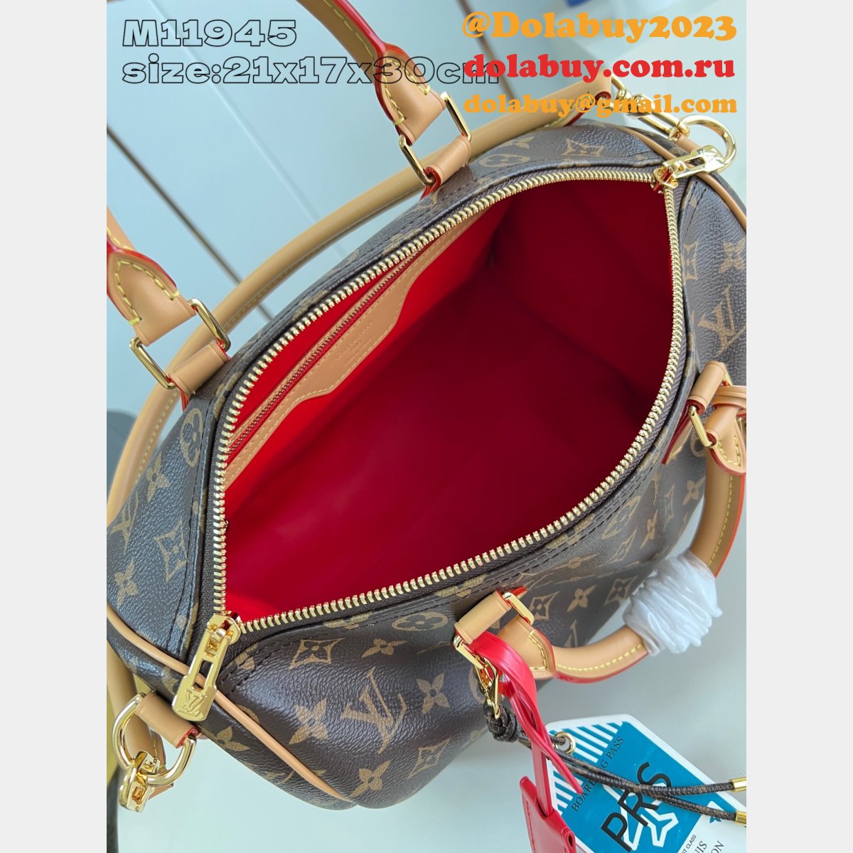 Louis Vuitton N87212/M11945 Speedy Soft 30 Crafty/Boho Knockoff Bags