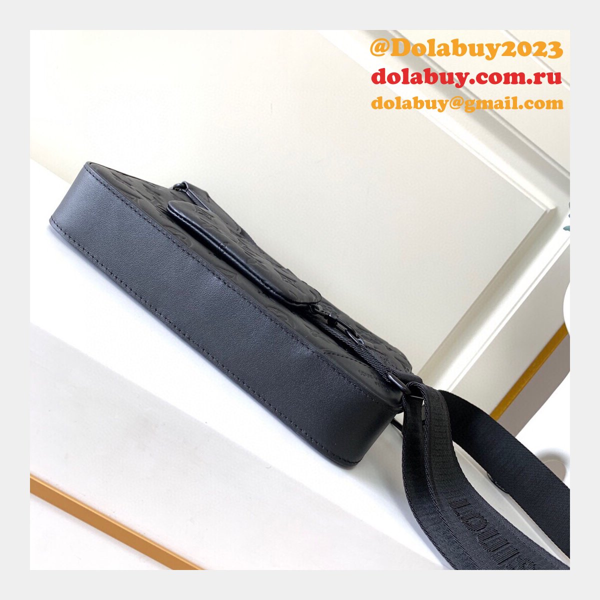 Top Quality Louis Vuitton Duo Messenger G65 M69827 Black