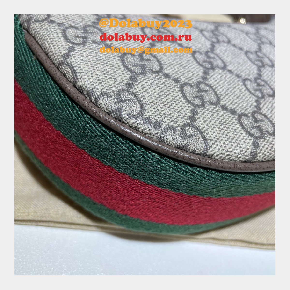 designer aaa G*u*i 658551 ophidia gg mini bag in gg supreme