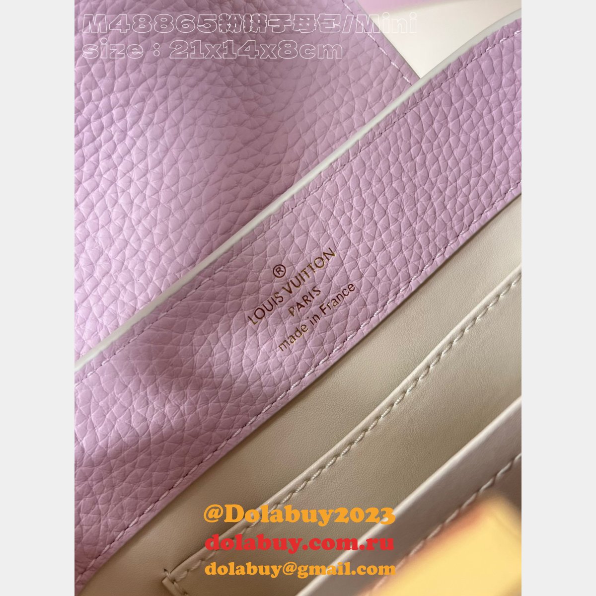 Louis Vuitton 7 Star M48865 Mother-Child Capucines High-Quality Replica Bags