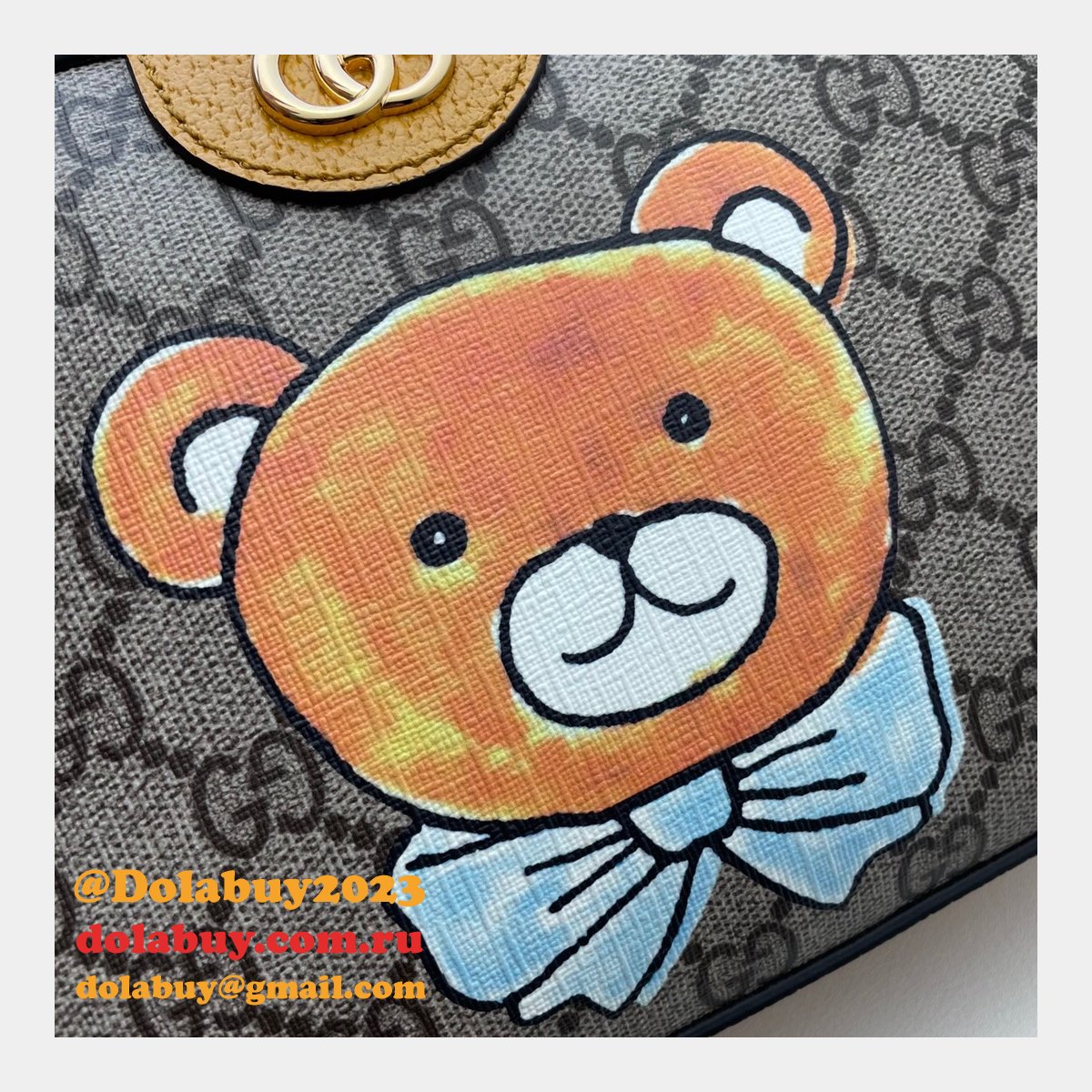 Replica Luxury Gucci GG Black shoulder 574886 bag
