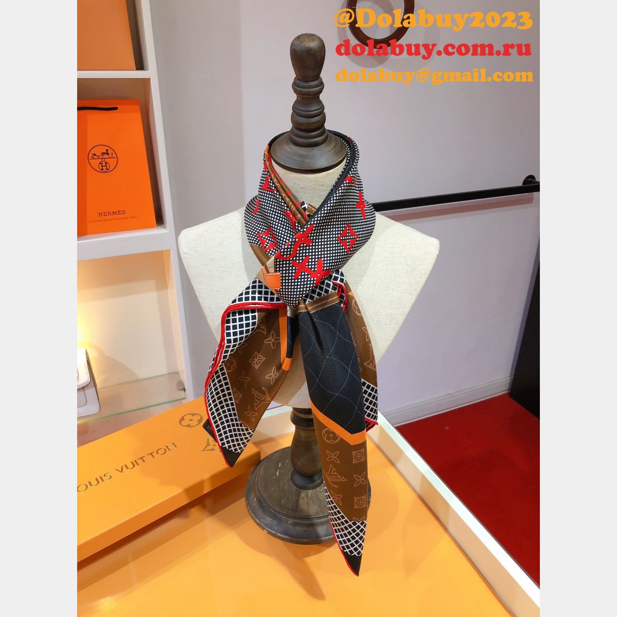 Cheap High Quality Replicas Silk twill SCARF