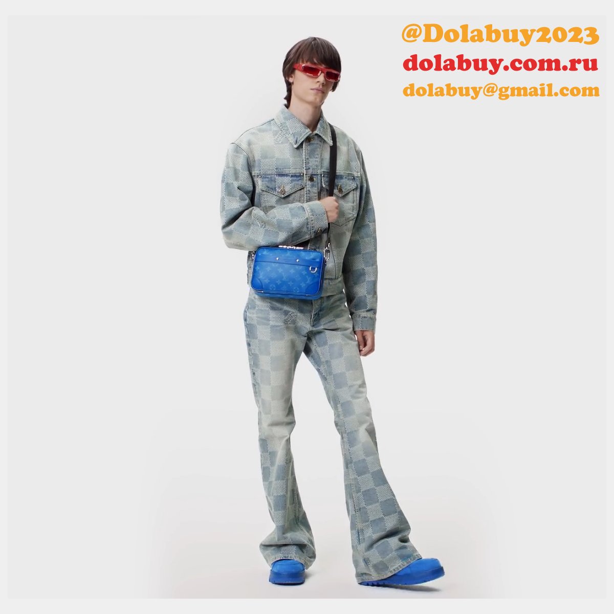 Alpha Messenger Taigarama Men M31016 & M46955 Designer Louis Vuitton Bags