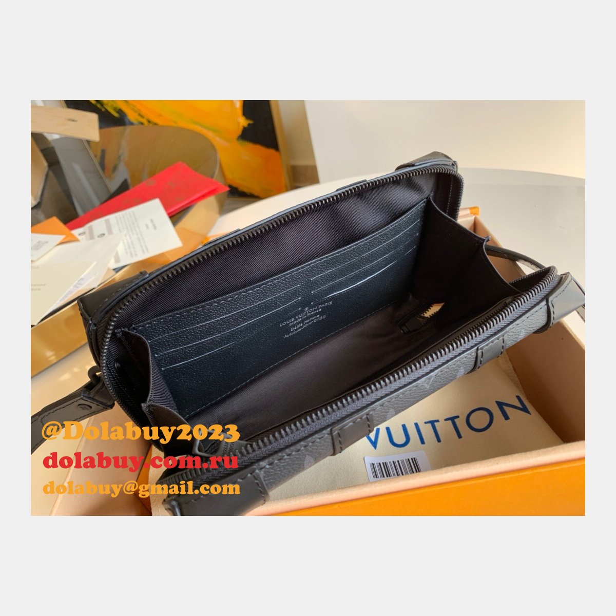 Louis Vuitton Replica Taiga Leather M45671 Wallets