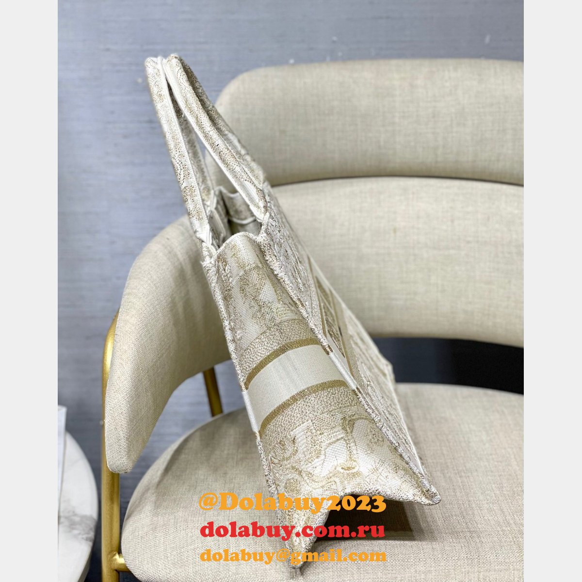 AAAA Quality Replica Dior CD Book Tote Super Fake Designer Bags