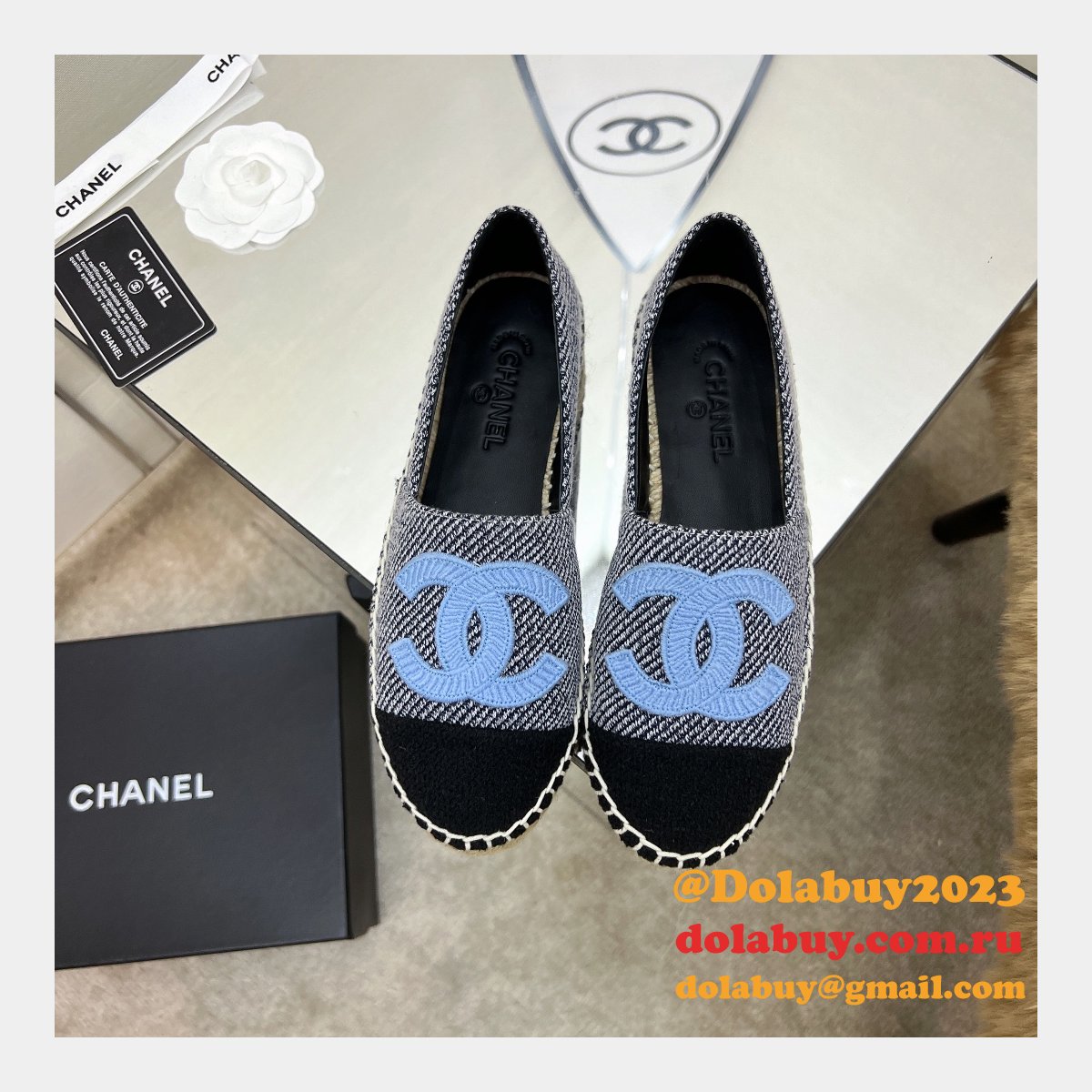 Top Quality Fashion CC ESPADRILLES SHOESE