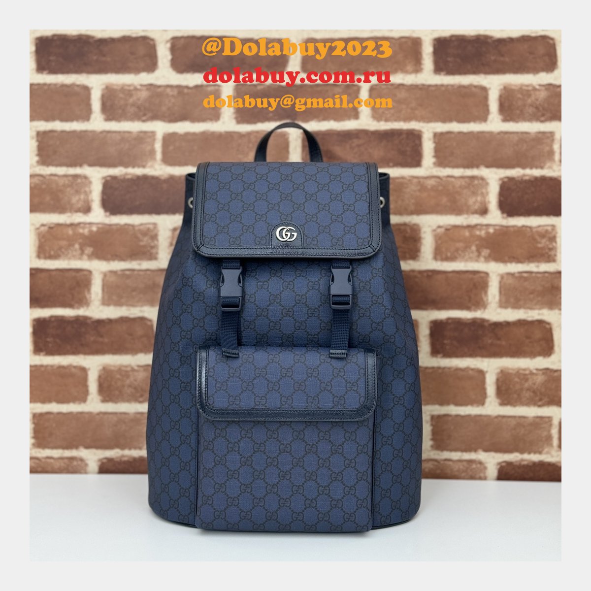 Gucci Wholesale Fake Ophidia Large GG Backpack 792104 Bag