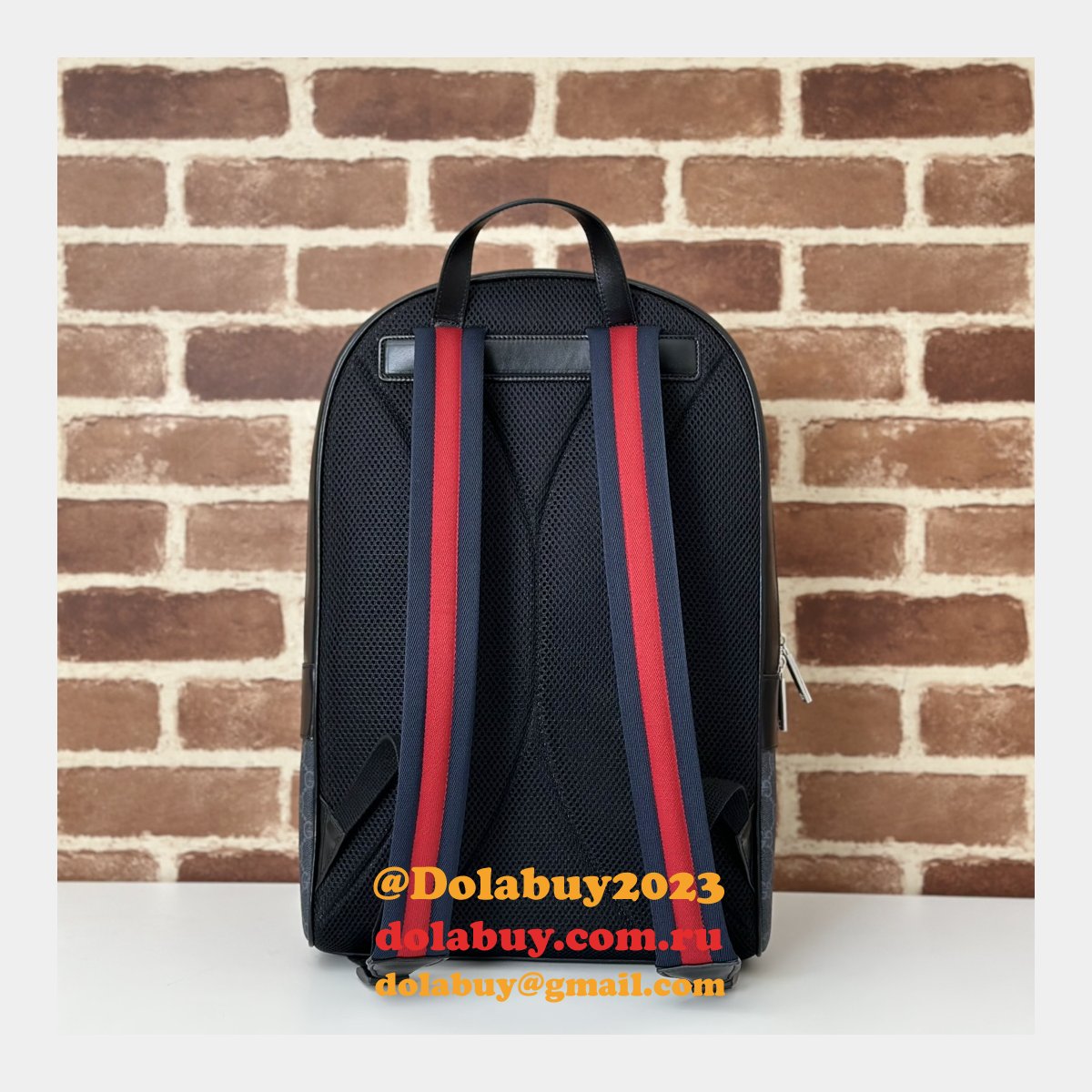 Mirror Gucci 1:1 GG Copy 792123 Backpack Mens Bag