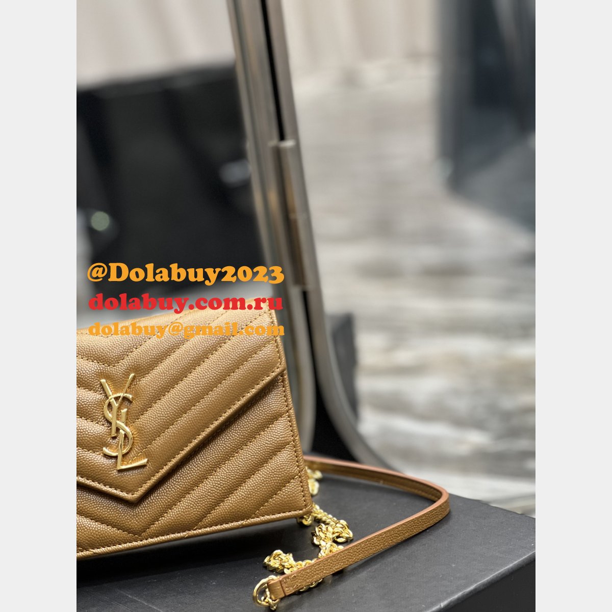Replica YSL Saint Laurent Monogram 393953 Woc Wallet Fashion Bag