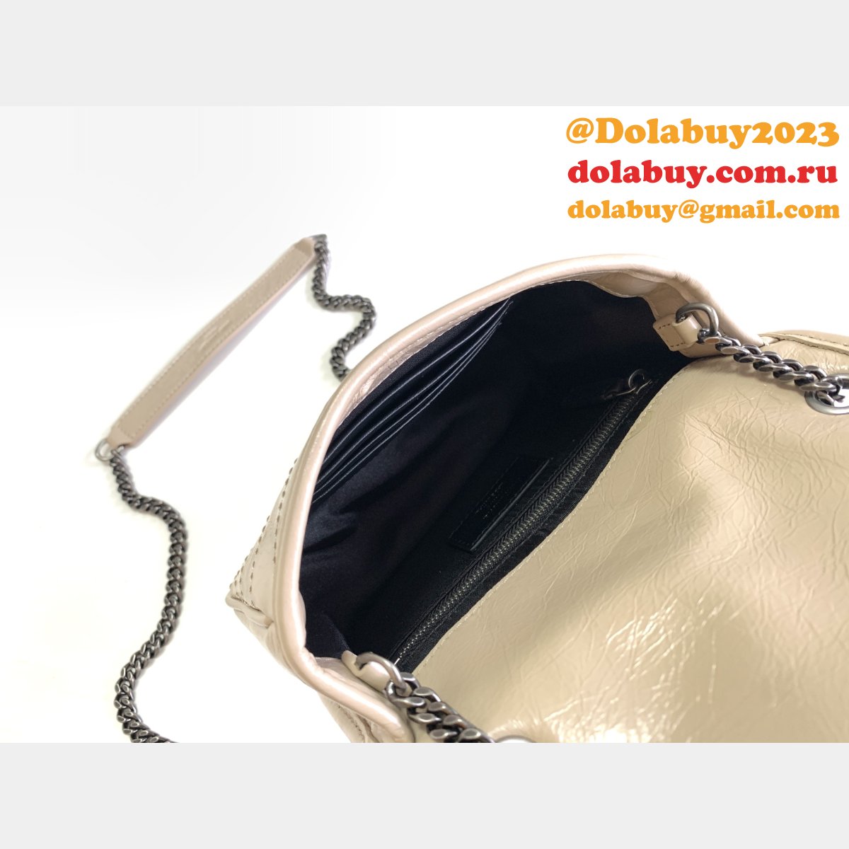 Fashion SAINT LAURENT niki chain wallet mini bag 583103
