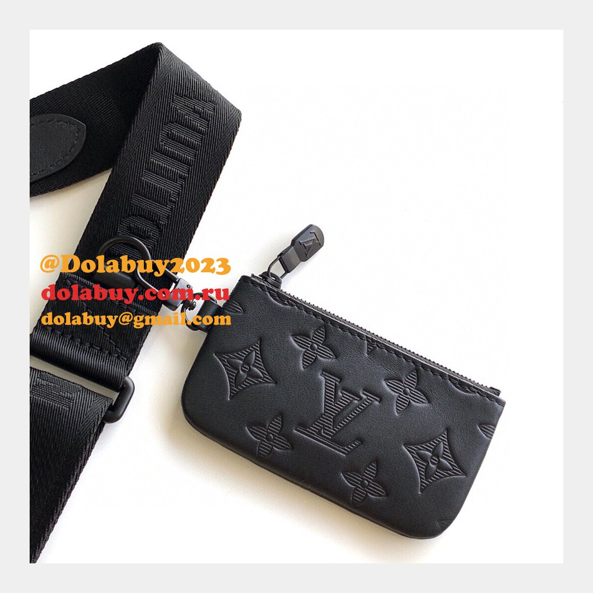 Top Quality Louis Vuitton Duo Messenger G65 M69827 Black