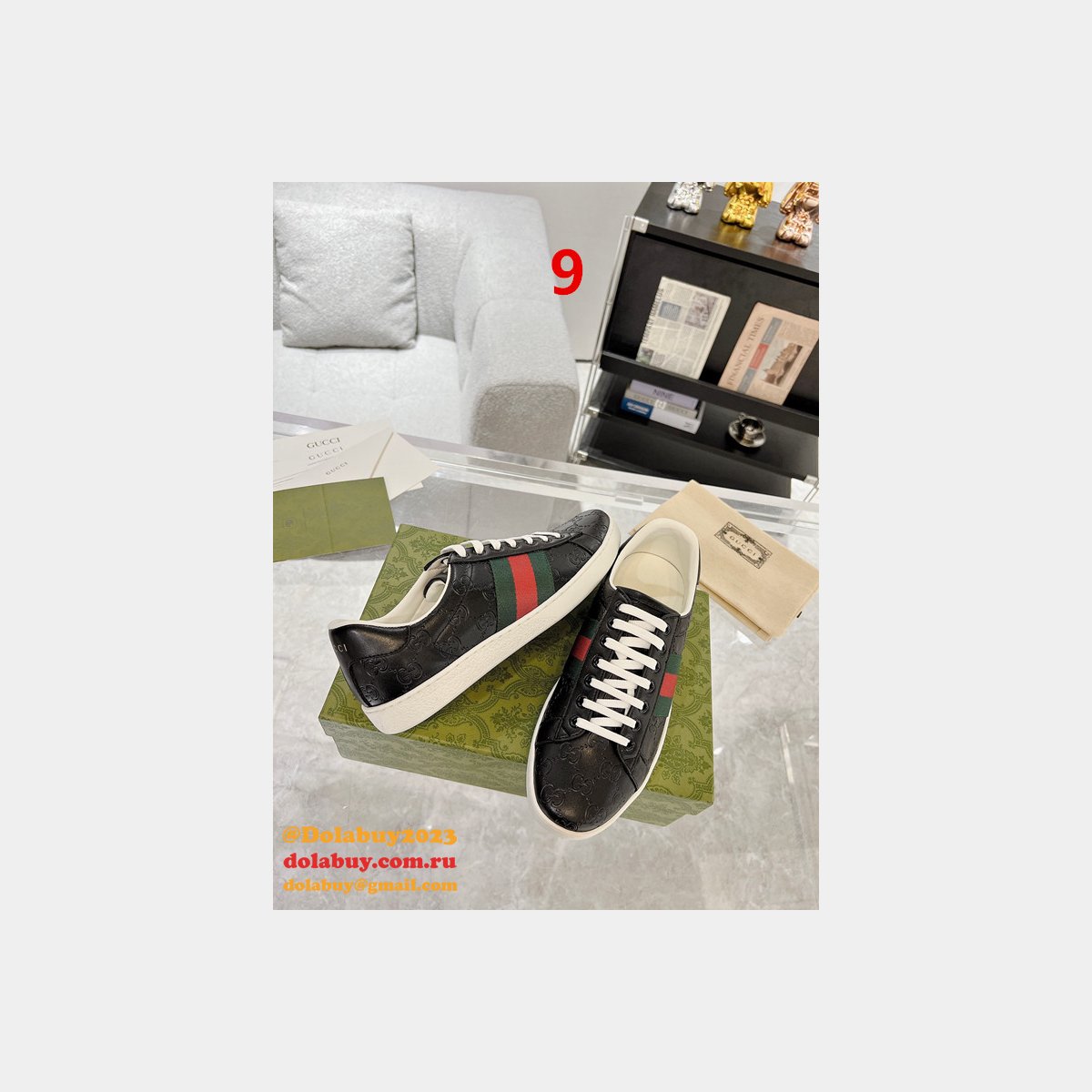 Top Quality ACE EMBROIDERED SNEAKER