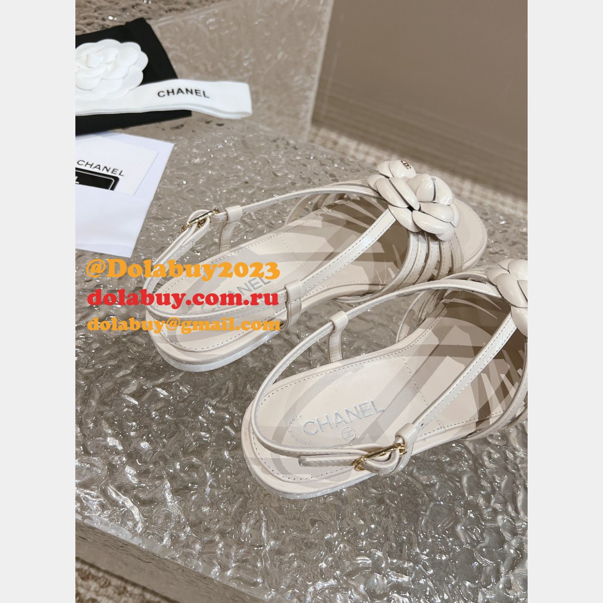 Wholesale Cheap Flat Sandals Designer Fake Shoes