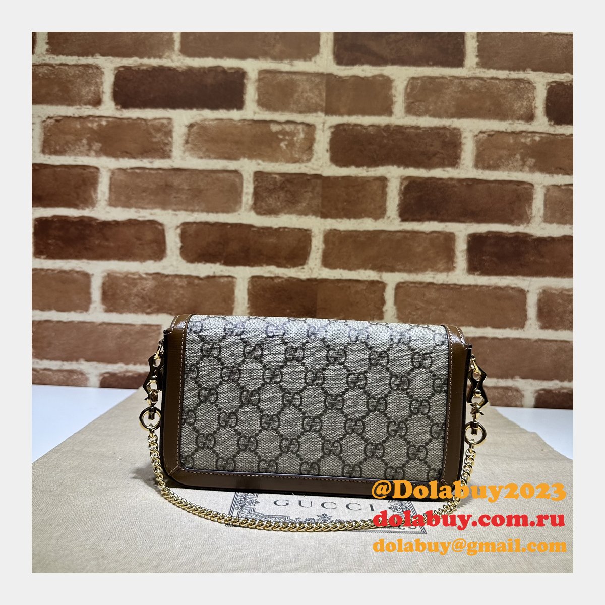 Horsebit 1955 Top Quality Gucci AAA+ 752002 Replica Bag