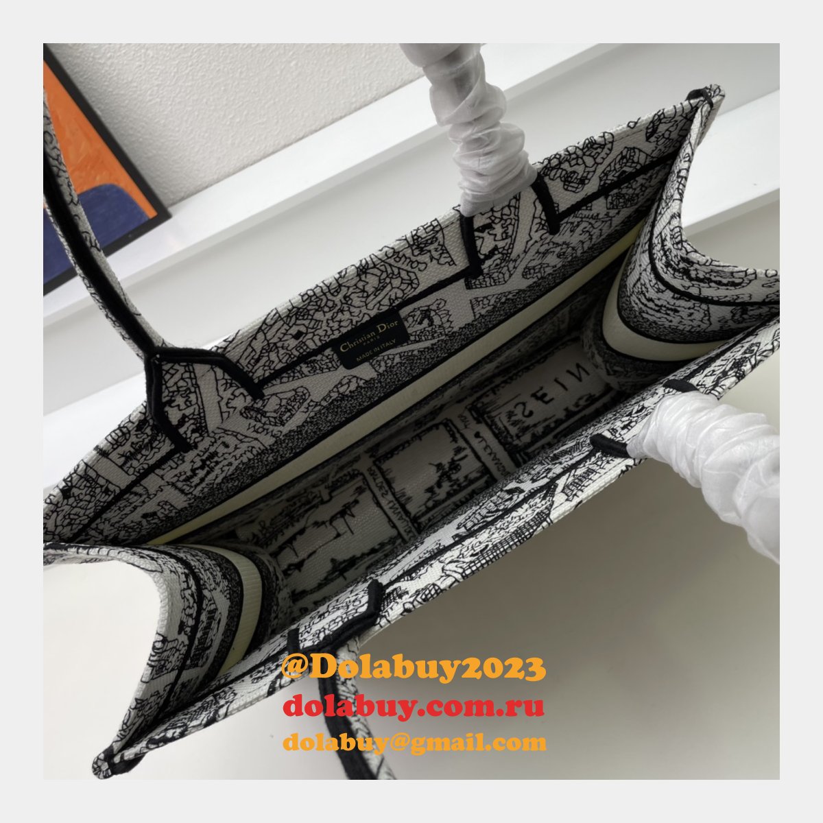 High Quality DIOR BOOK TOTE CHEAP REPLICA BAG