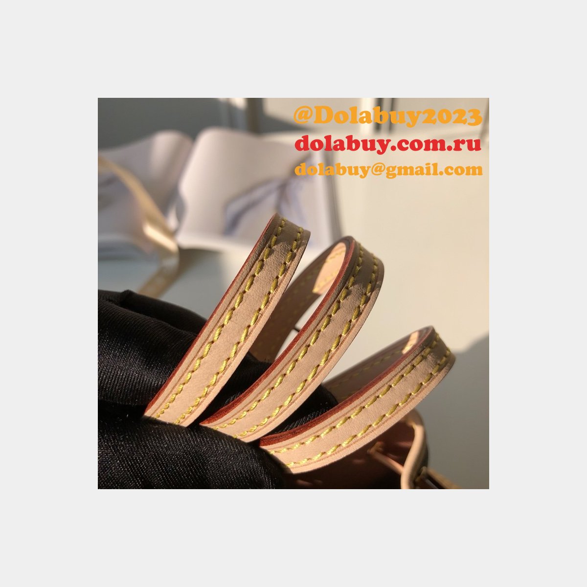 UK Louis Vuitton Nano Noe Monogram in Marron M41346 Bag