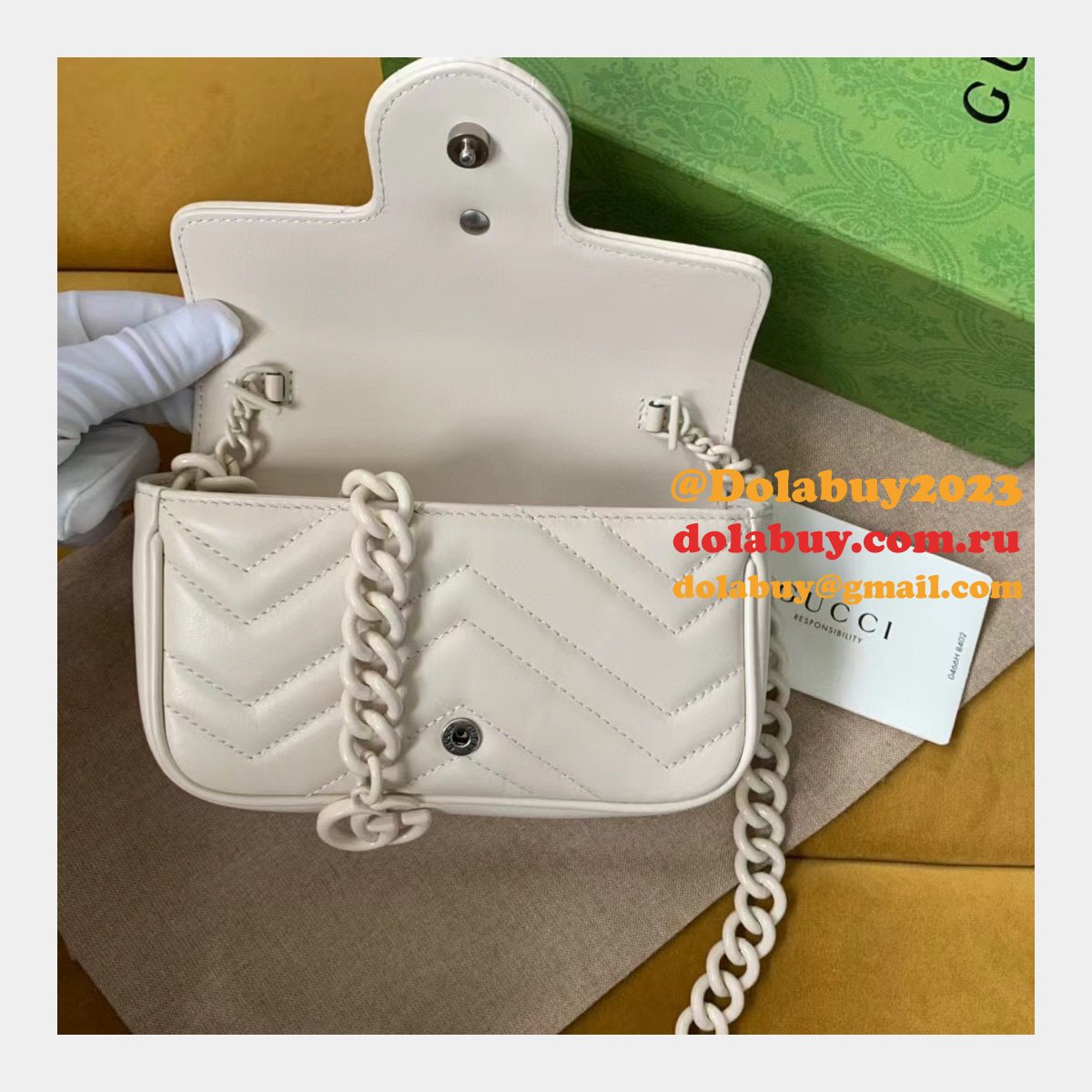 knockoff G*u*i gg marmont matelassé leather super 699757 bag