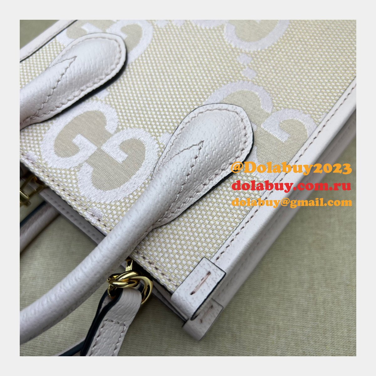 G*u*i perfect 671623 tote interlocking g jumbo fake bag