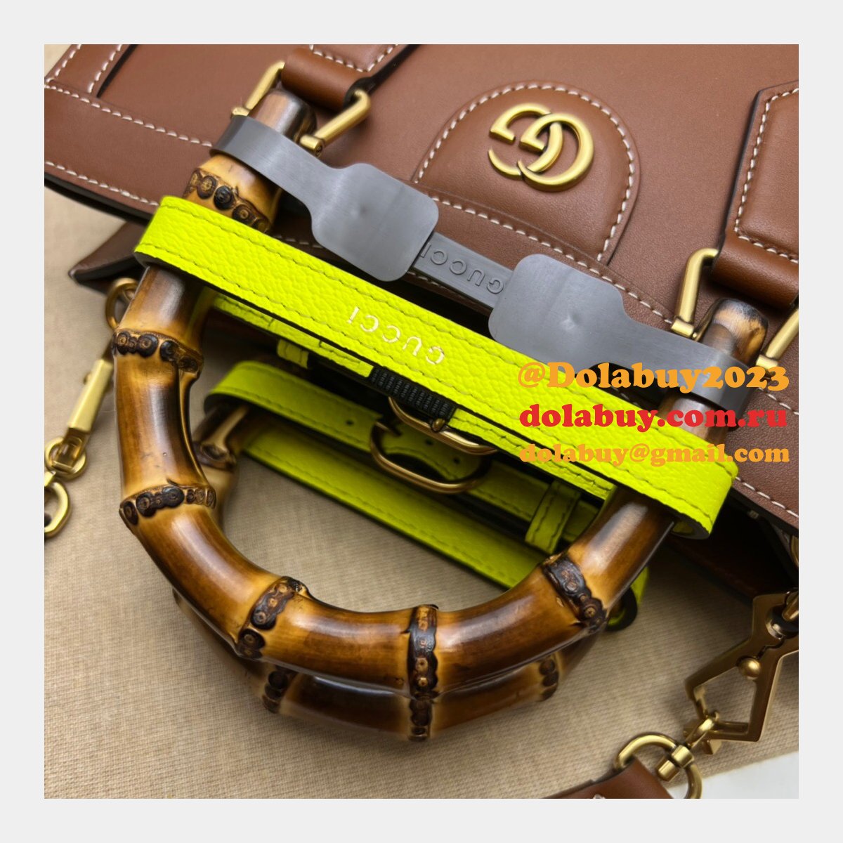 Fake Gucci 1:1 Quality Diana Top Handle Tote 702721 Bag
