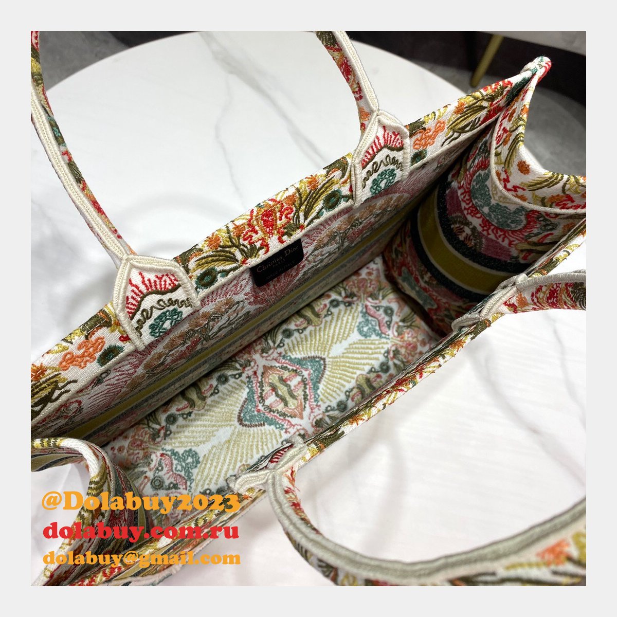 Wholesale Christian Dior Book Tote Size Reference Guide 2021