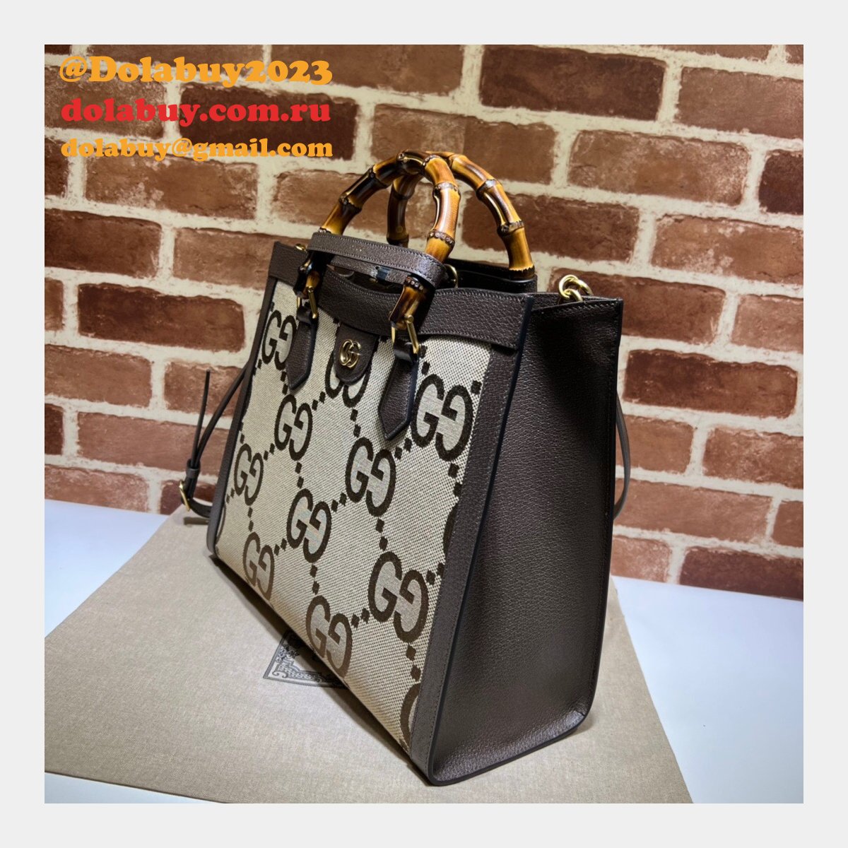 Best 25+ Deals for Gucci Replica Diana 655658 python tote bag