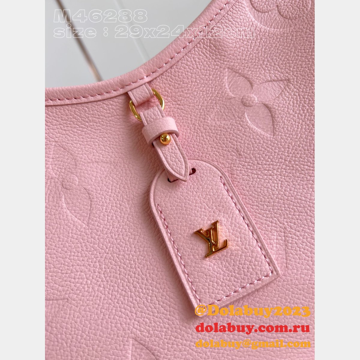 Replicas CarryAll PM Best AAA+ Louis Vuitton M47082 Pink Bag