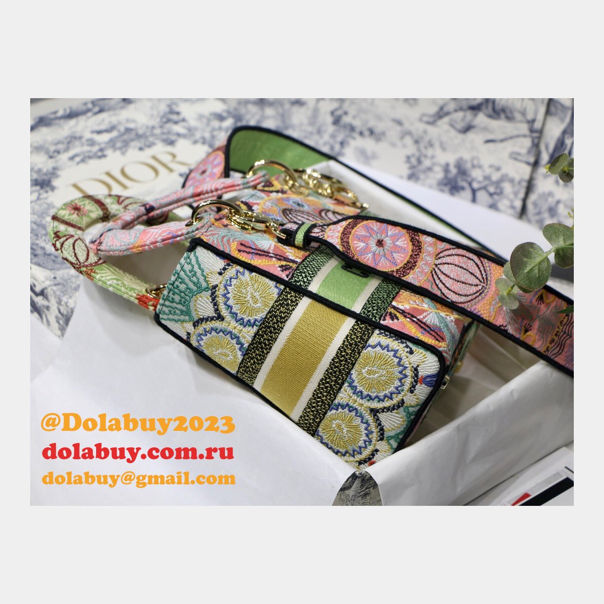 Top Lady Dior 24cm Best Quality