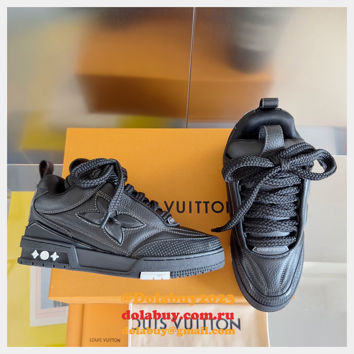 Best LV Skate Sneaker Cheap