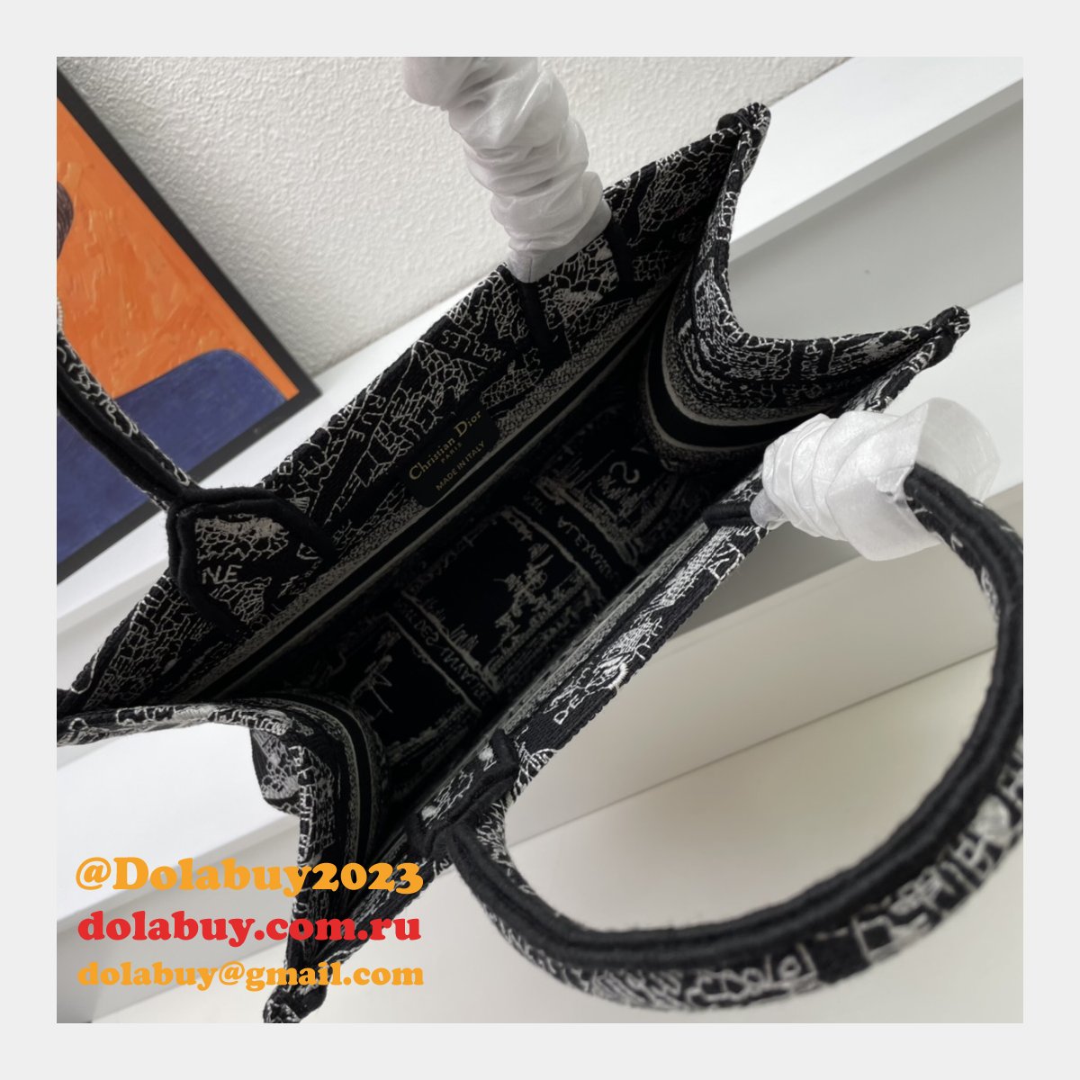 7 Star DIOR BOOK TOTE PERFECT BAG