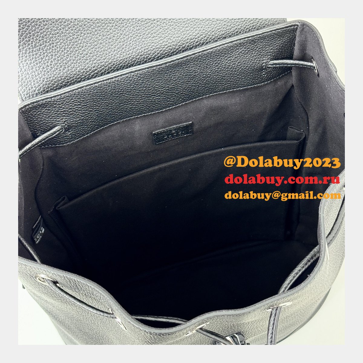 Luxury Replicas Large Backpack Gucci Mens 816750 Black Bag