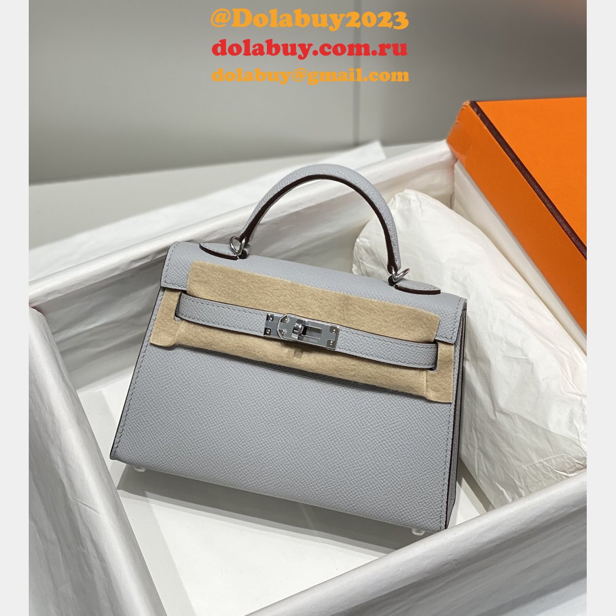 Hermes Outlet Epsom Kelly 19/25/28CM 1:1 Replica Bag