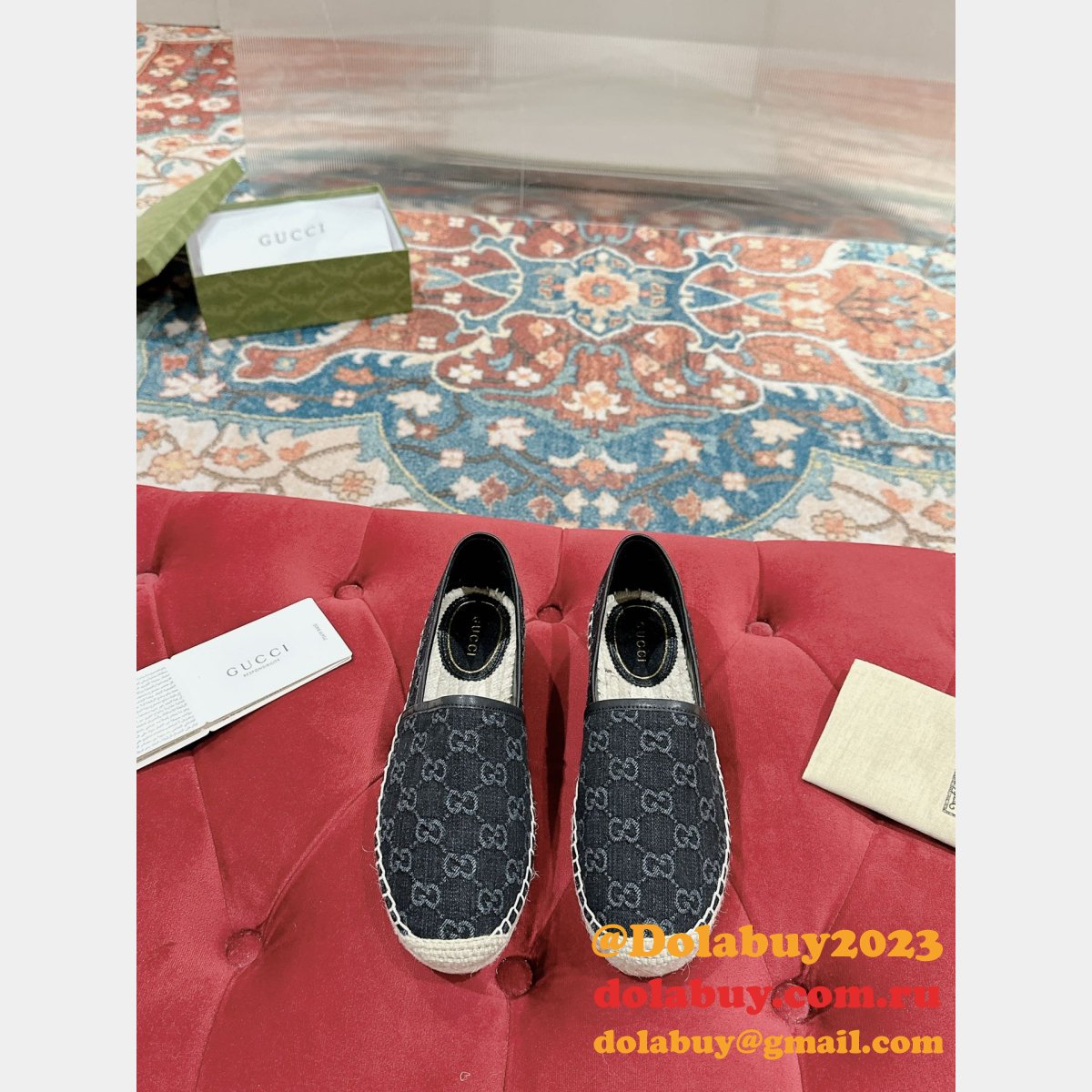 Duplicate Wholesale gucci Fashion ESPADRILLE