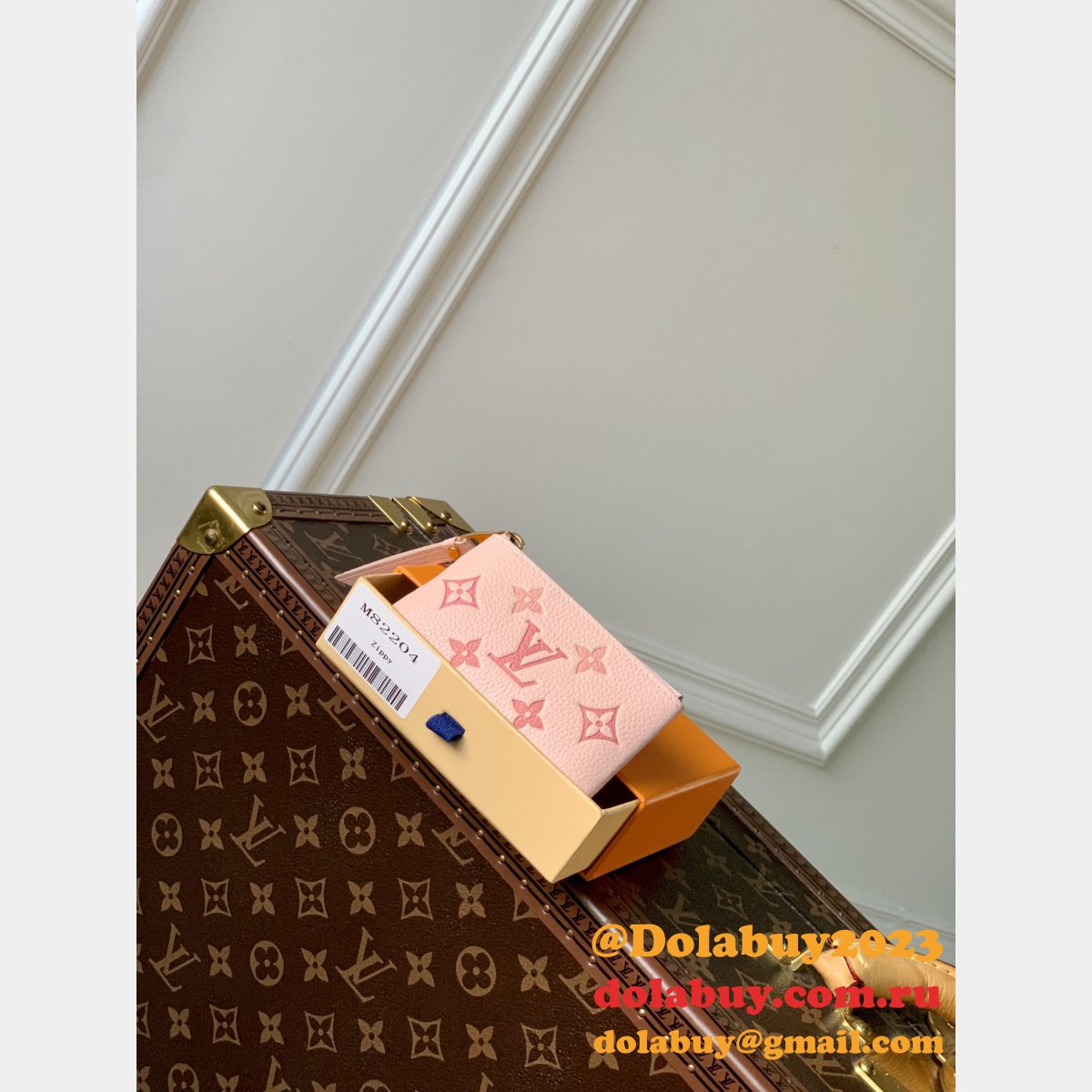 Replica Key Pouch M82204 Monogram Empreinte Leather Louis Vuitton
